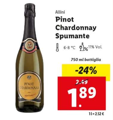 Allini Pinot Chardonnay Spumante