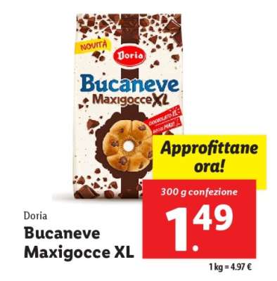 Bucaneve Maxigocce XL