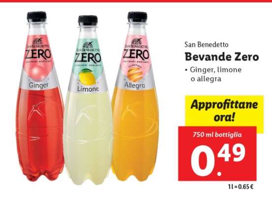 San Benedetto Bevande Zero