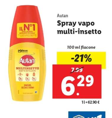 Autan Spray vapo multi-insetto