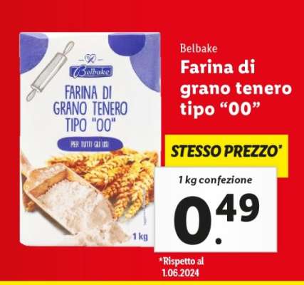 Belbake Farina di grano tenero tipo “00”