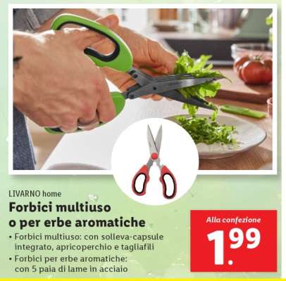 Forbici multiuso o per erbe aromatiche