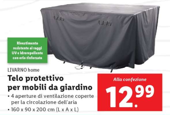 LIVARNO home Telo protettivo per mobili da giardino