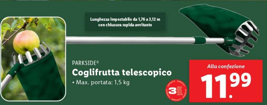 Coglifrutta telescopico