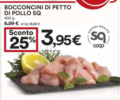 BOCCONCINI DI PETTO DI POLLO SQ