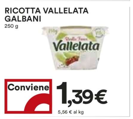 Ricotta Vallelata Galbani