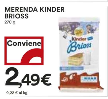 MERENDA KINDER BRIOSS