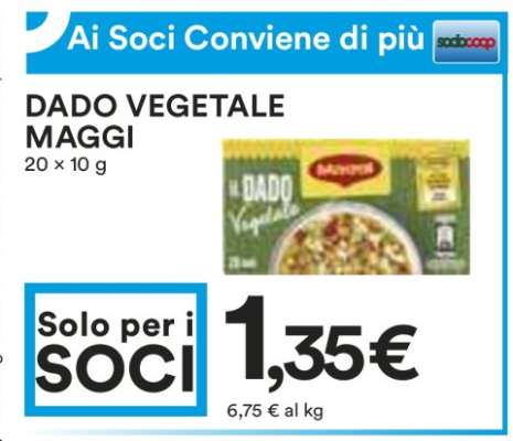 DADO VEGETALE MAGGI