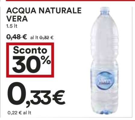 Acqua naturale VERA