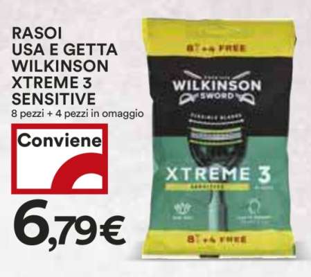RASOI USA E GETTA WILKINSON XTREME 3 SENSITIVE