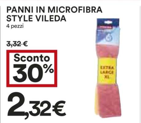 Panni in Microfibra Style Vileda