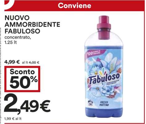 NUOVO AMMORBIDENTE FABULOSO