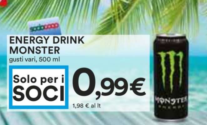 ENERGY DRINK MONSTER