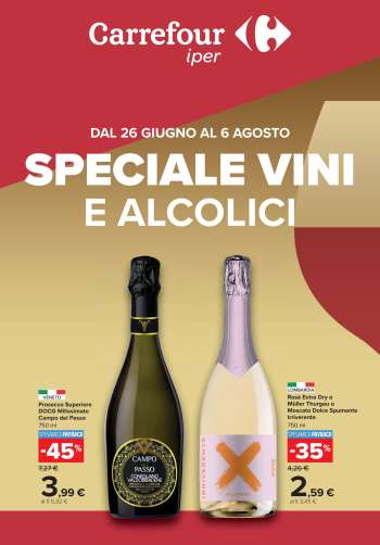 Volantino Carrefour - 26/6/2025 - 6/8/2025.