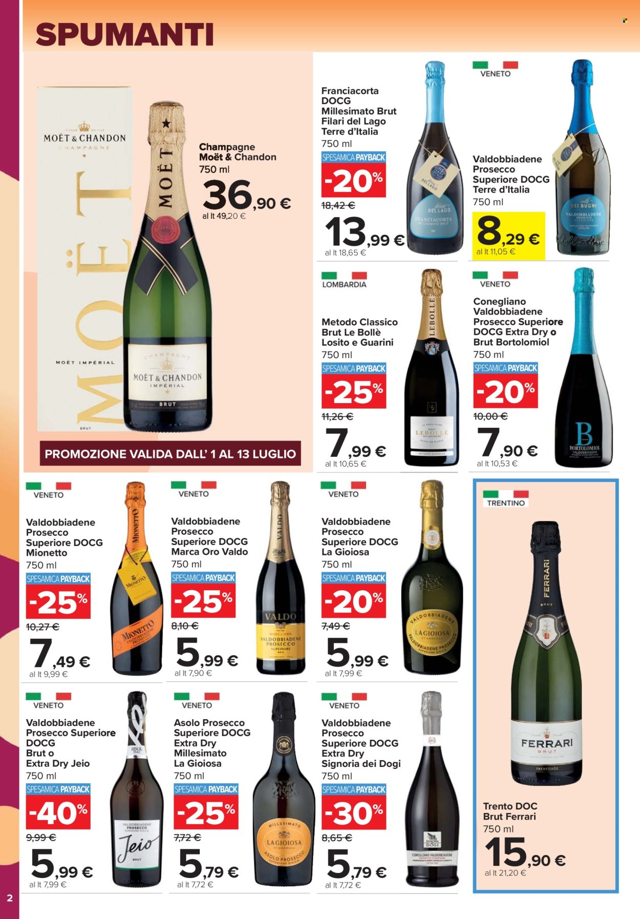 Volantino Carrefour - 26/6/2025 - 6/8/2025. Pagina 2