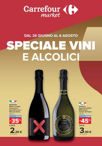 Volantino Carrefour - 26/6/2025 - 6/8/2025.