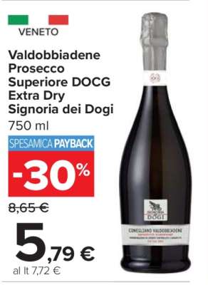 Valdobbiadene Prosecco Superiore DOCG Extra dry Signoria dei Dogi