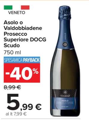 Asolo o Valdobbiadene Prosecco Superiore DOCG Scudo