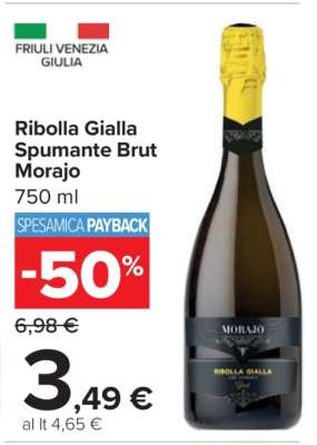Ribolla Gialla Spumante Brut Morajo