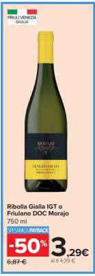 Ribolla Gialla IGT o Friulano DOC Morajo