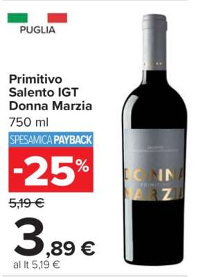 Primitivo Salento IGT Donna Marzia