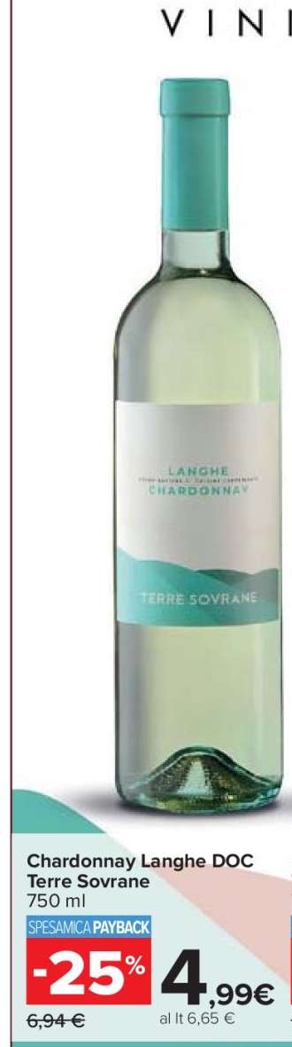 Chardonnay Langhe DOC Terre Sovrane