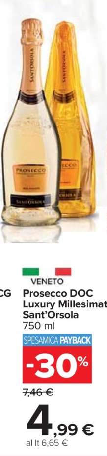 Prosecco DOC Luxury Millesimato Sant'Orsola