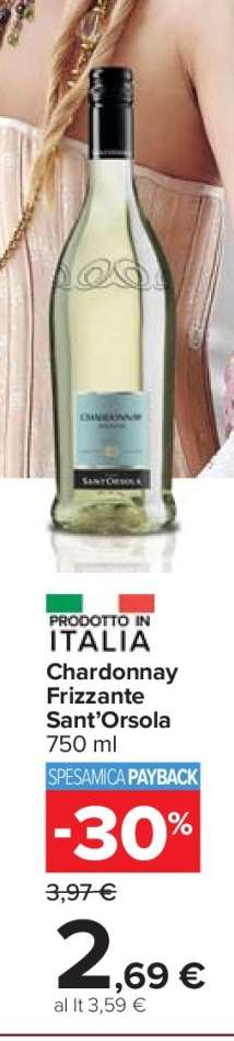 Chardonnay Frizzante Sant'Orsola