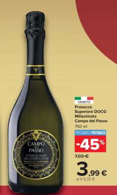 Prosecco Superiore DOCG Millesimato Campo del Passo
