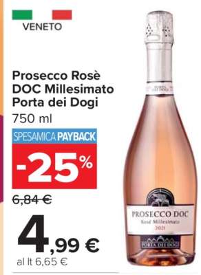 Prosecco Rosè DOC Millesimato Porta dei Dogi