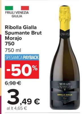 Ribolla Gialla Spumante Brut Morajo 750
