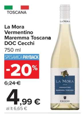 La Mora Vermentino Maremma Toscana DOC Cecchi