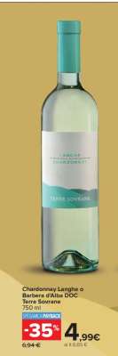 Chardonnay Langhe o Barbera d'Alba DOC Terre Sovrane