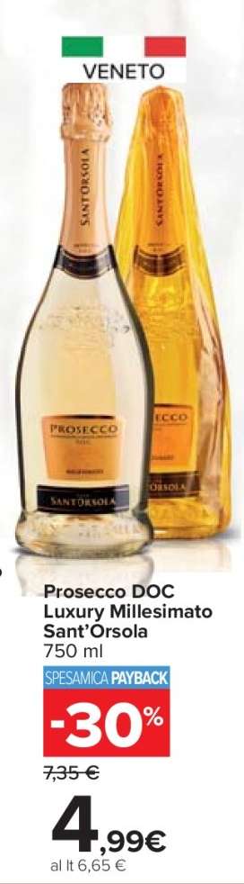 Prosecco DOC Luxury Millesimato Sant'Orsola