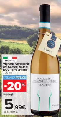 Vignaris Verdicchio dei Castelli di Jesi DOC Terre d’Italia