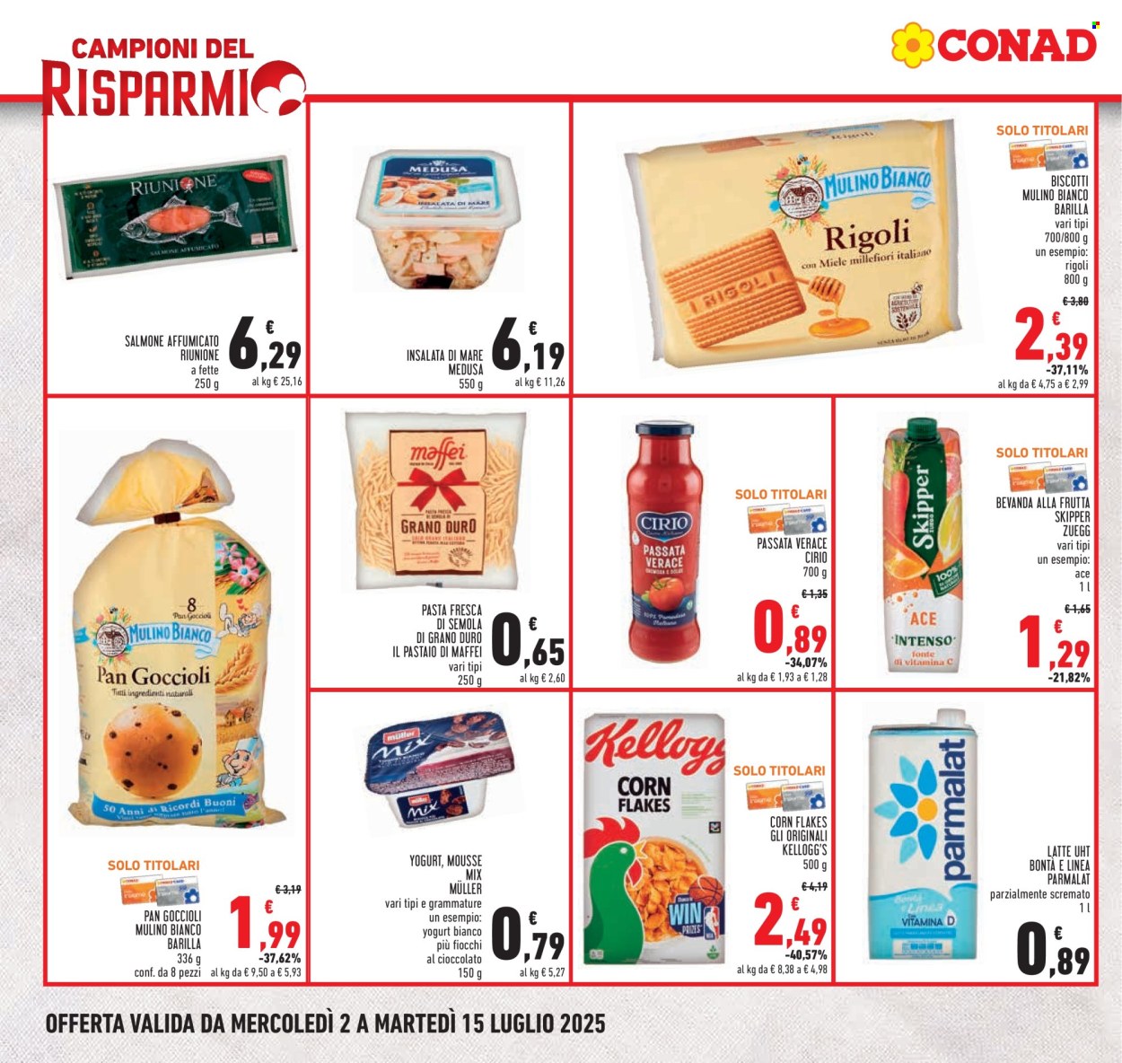 Volantino Conad - 2/7/2025 - 15/7/2025. Pagina 2