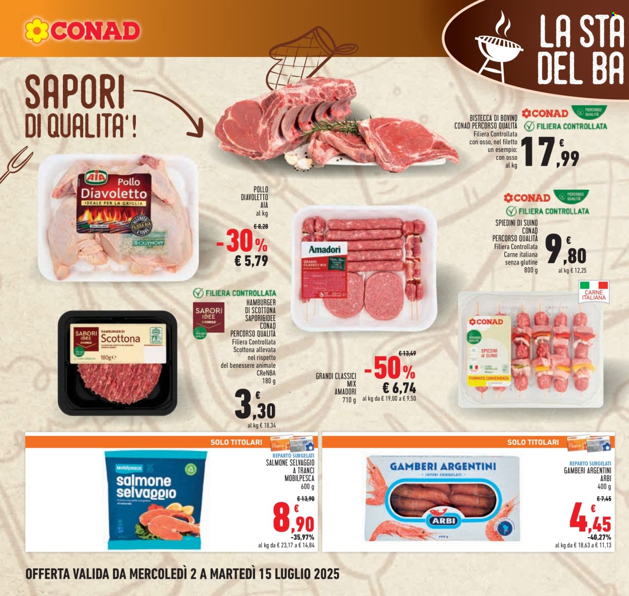 Volantino Conad - 2/7/2025 - 15/7/2025. Pagina 4