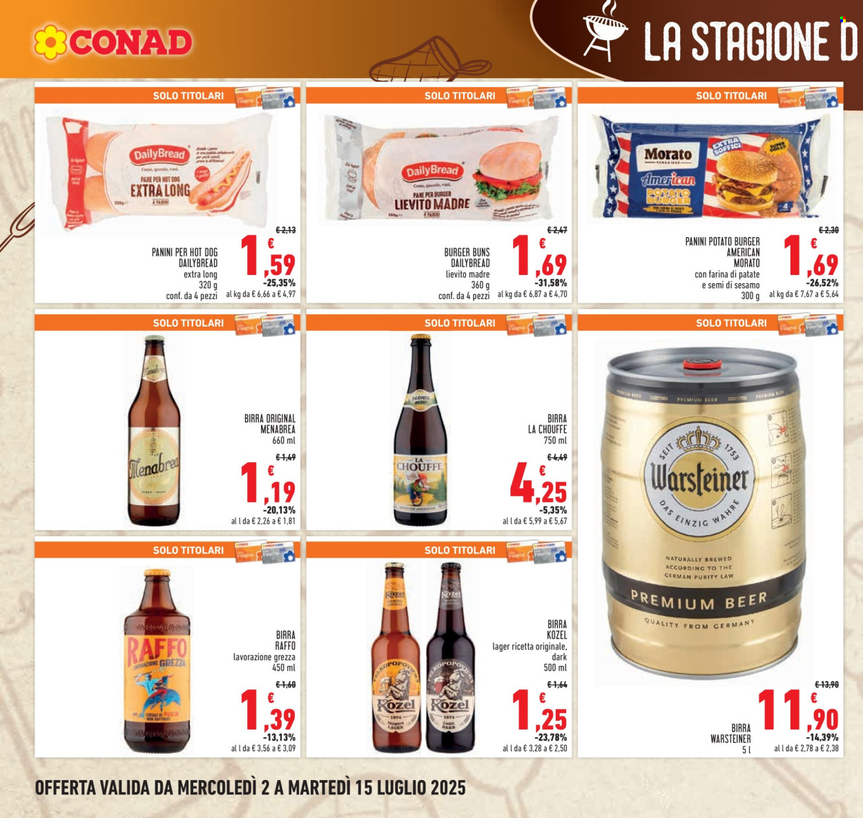 Volantino Conad - 2/7/2025 - 15/7/2025. Pagina 6