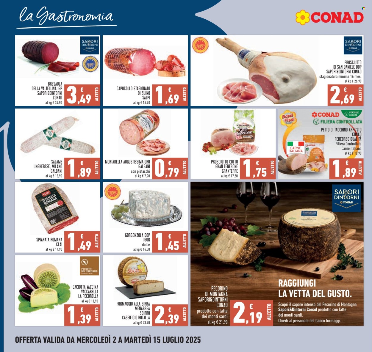Volantino Conad - 2/7/2025 - 15/7/2025. Pagina 14