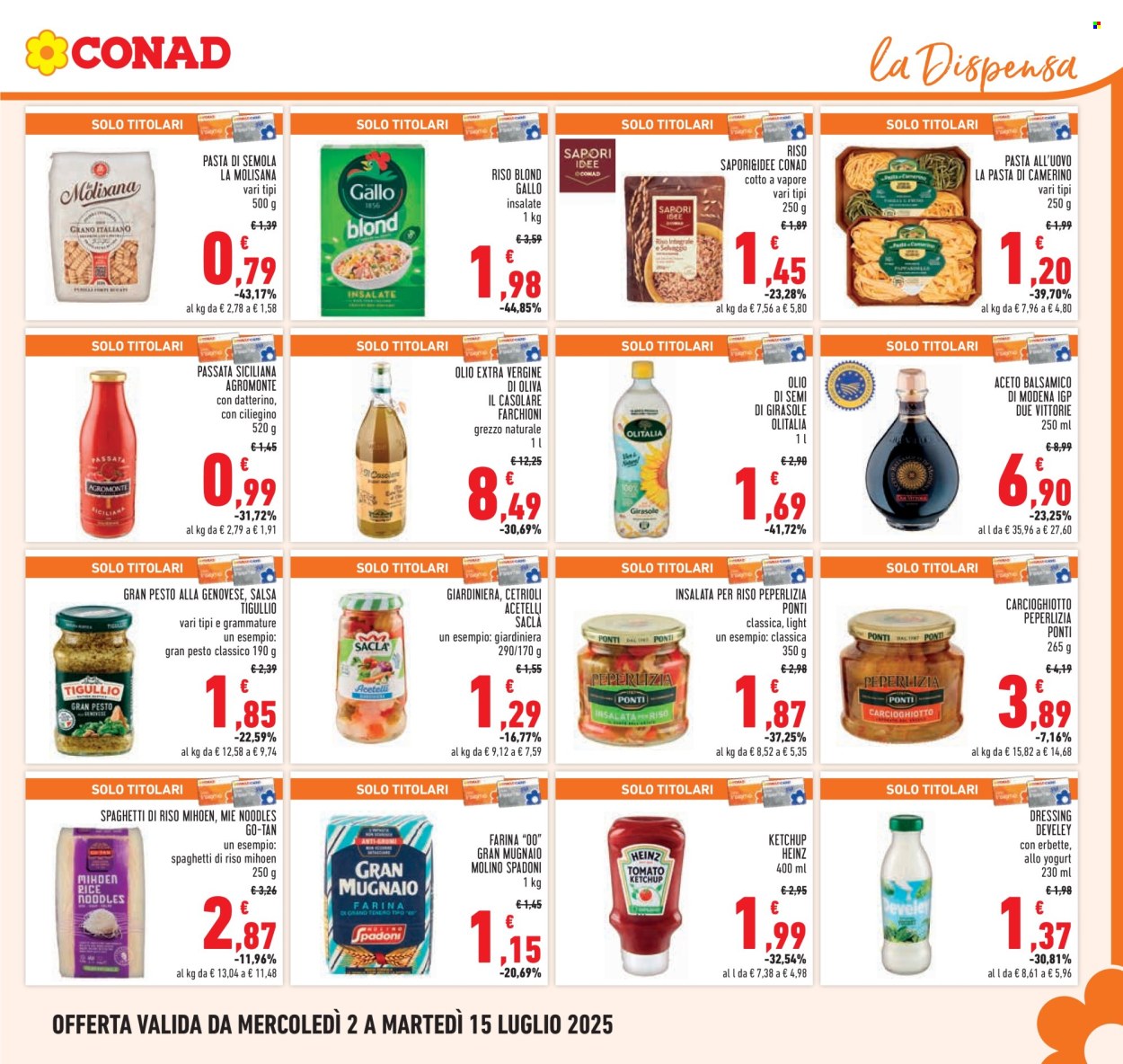 Volantino Conad - 2/7/2025 - 15/7/2025. Pagina 19