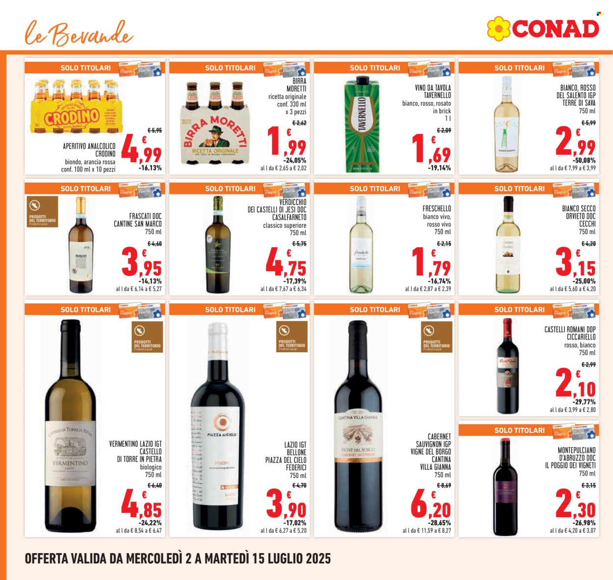 Volantino Conad - 2/7/2025 - 15/7/2025. Pagina 22