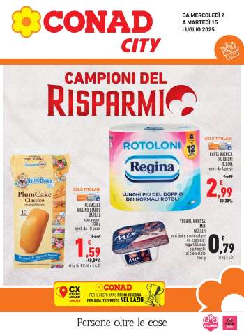 Volantino Conad - 2/7/2025 - 15/7/2025.