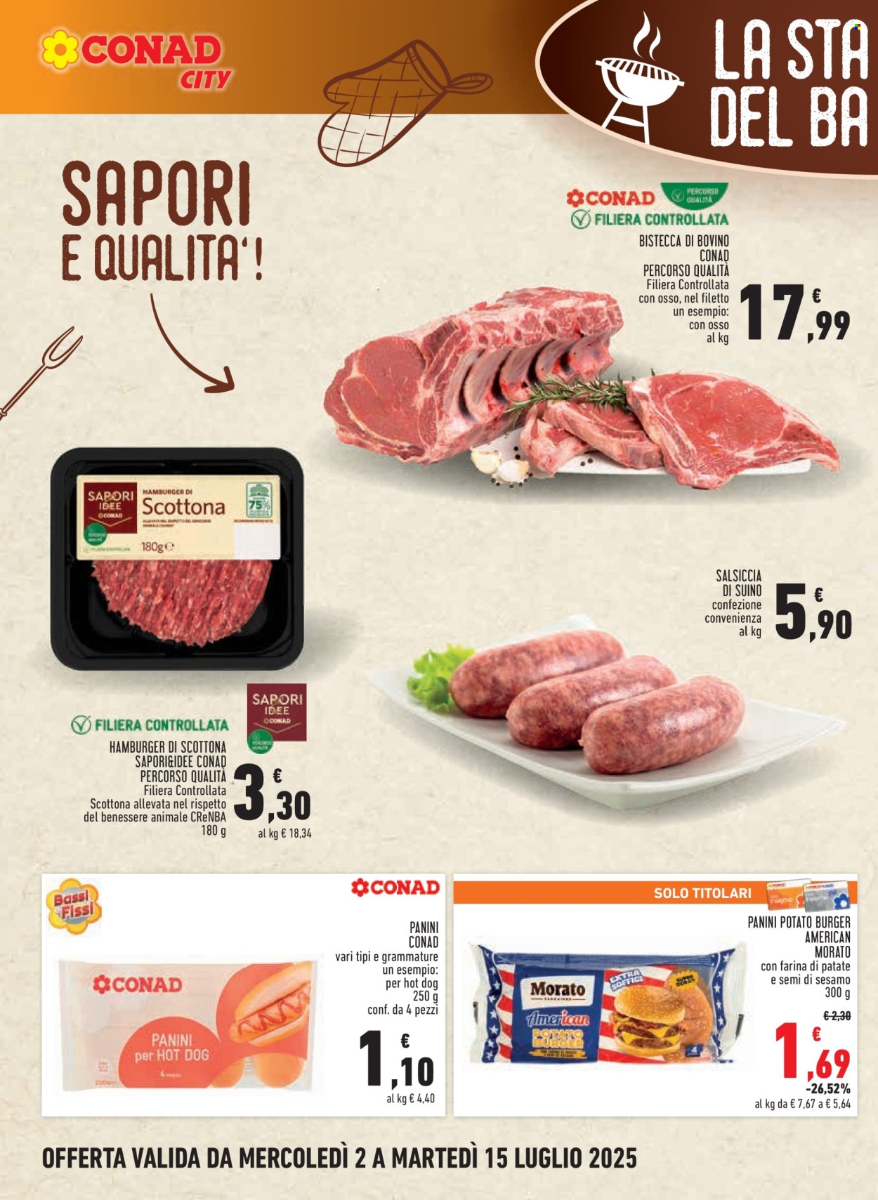 Volantino Conad - 2/7/2025 - 15/7/2025. Pagina 10