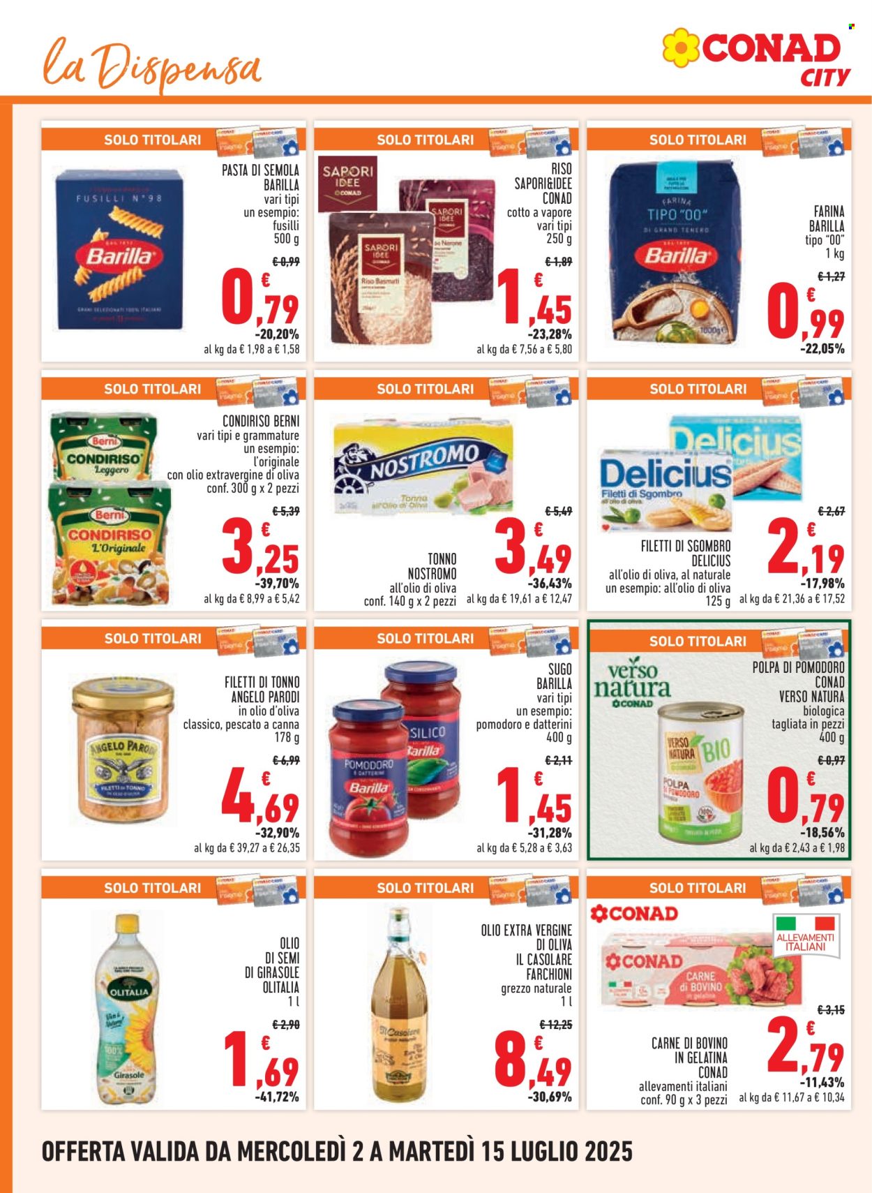 Volantino Conad - 2/7/2025 - 15/7/2025. Pagina 14