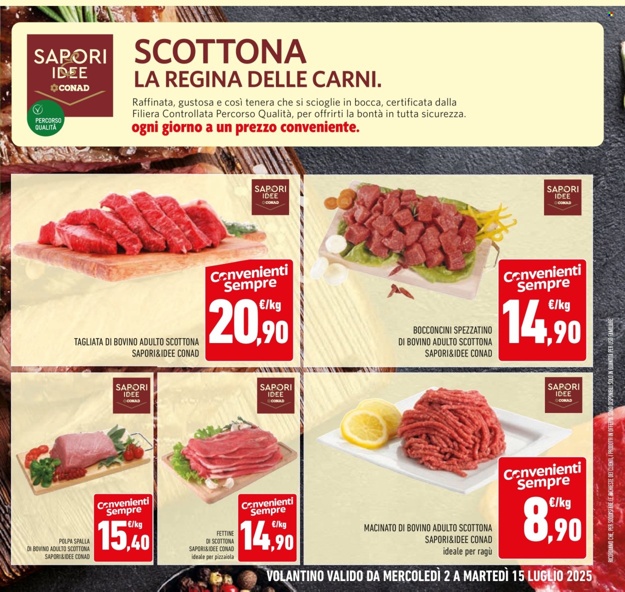 Volantino Conad - 2/7/2025 - 15/7/2025. Pagina 7