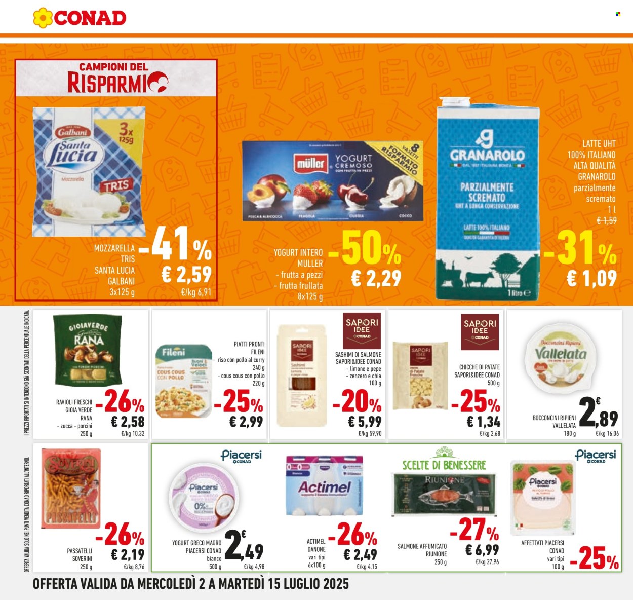 Volantino Conad - 2/7/2025 - 15/7/2025. Pagina 16