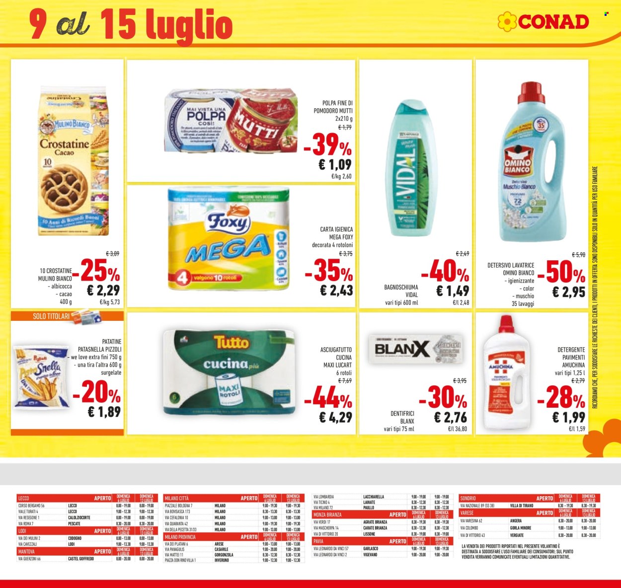 Volantino Conad - 2/7/2025 - 15/7/2025. Pagina 37