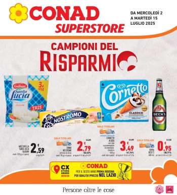 Volantino Conad - 2/7/2025 - 15/7/2025.