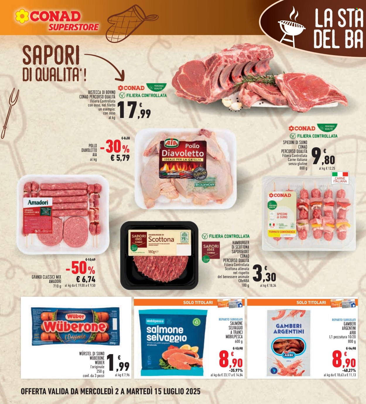 Volantino Conad - 2/7/2025 - 15/7/2025. Pagina 4