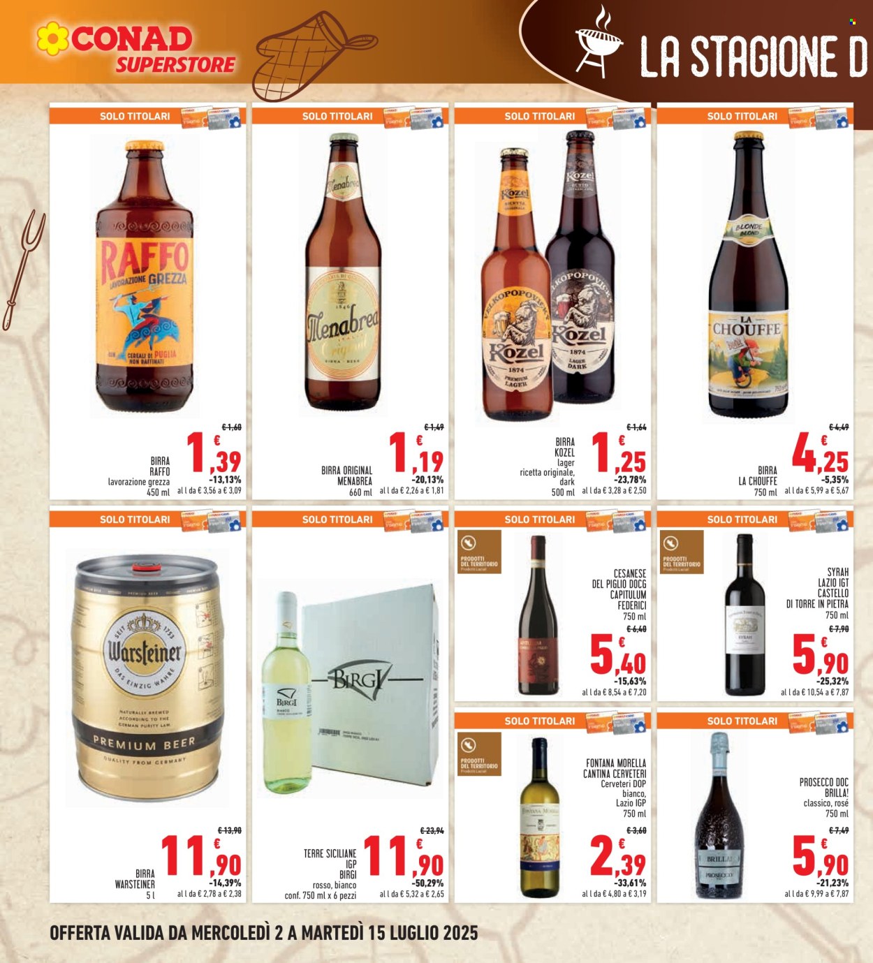 Volantino Conad - 2/7/2025 - 15/7/2025. Pagina 6